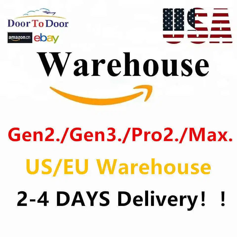 US Warehouse Direct Sale Air Gen Pro2 In-ear Earbuds, Maximum Size Headphones with logo and Valid Serial Number, Pro3 Series.