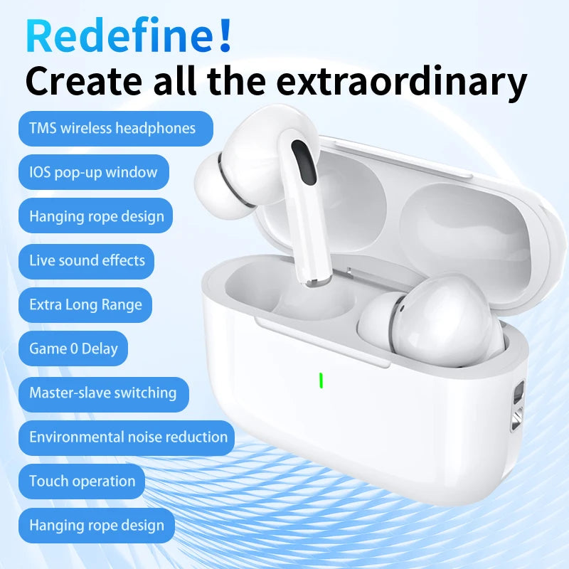 US Warehouse Direct Sale Air Gen Pro2 In-ear Earbuds, Maximum Size Headphones with logo and Valid Serial Number, Pro3 Series.